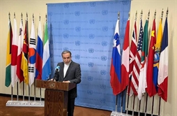 I.R. Iran, Ministry of Foreign Affairs- Statement by Foreign Ministry of the Islamic Republic of Iran Before the United Nations Security Council Stakeout 27 Sep